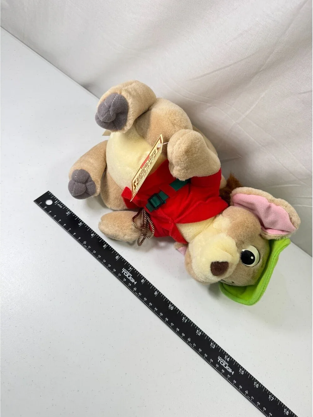 Vintage Disney Rescuers Down Under Jake Kangaroo Plush Toy 16” Macy’s Exclusive
